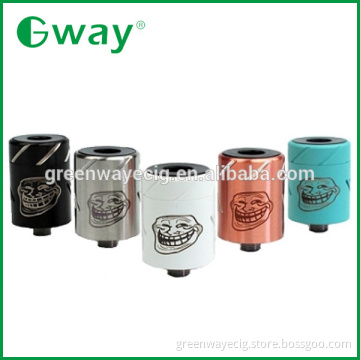 2015 Alibaba express hot rebuildable atomizer RDA greenway airflow control atomizer, troll RDA
